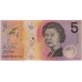 AUSTRALIA 2016 . FIVE 5 DOLLARS BANKNOTE . STEVENS/LOWE . 1st ISSUE POLYMER